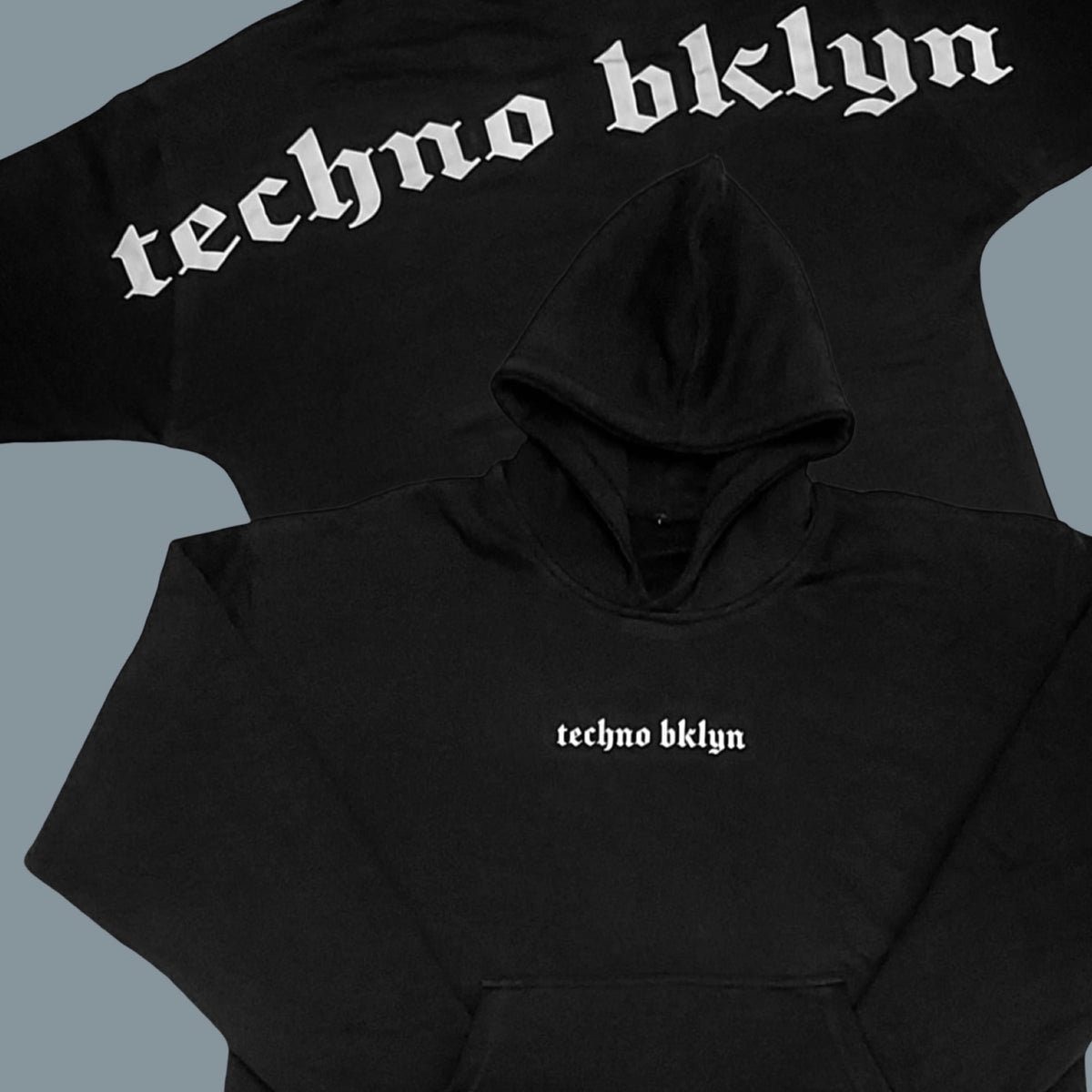 Techno Bklyn Oversized Hoodie